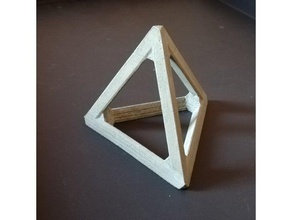 concrete tetrahedron obstacle buildings structures 3d print model - Mito3D