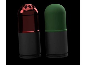 40mm grenade cosplay les gadgets cosplays accessoire arme lanceur de 3d print model - Mito3D