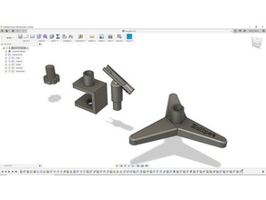 aérographe soutien iwata eclipse outils 3d print model - Mito3D