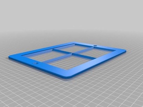 touchchat 4 no case velcro attach customized 3d print model - Mito3D