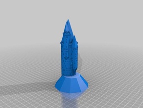 el kale binalar yapılar özelleştirilmiş 3d print model - Mito3D