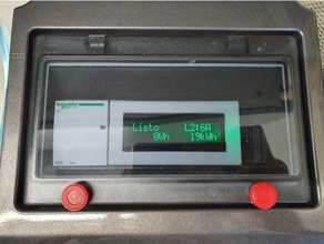openevse carril da montare su guida din automotive wallbox 3d print model - Mito3D