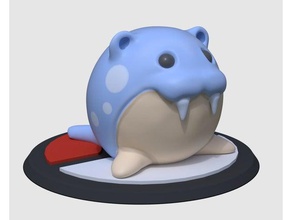 spheal video Spiele pokemon 3d print model - Mito3D