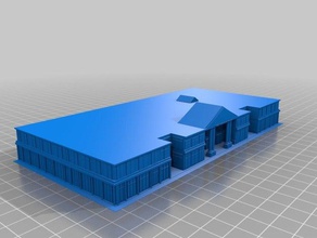 fort worth biblioteca central 3d impressão 3d print model - Mito3D