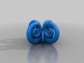 spiral flower sculptures 3d print model - Mito3D