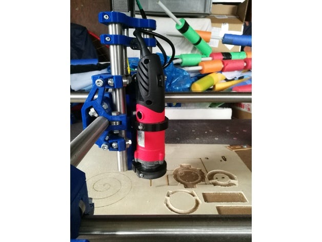 mpcnc 525 th-a5668 mount 3d printing 3D print model - Mito3D