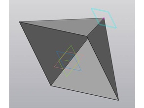Pyramide 200x200 3d print model - Mito3D