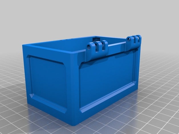 confezione regalo 3 a battente magneti i contenitori petto cerniera box gioielli casella di archiviazione scatola stoccaggio tesoro 3D print model - Mito3D