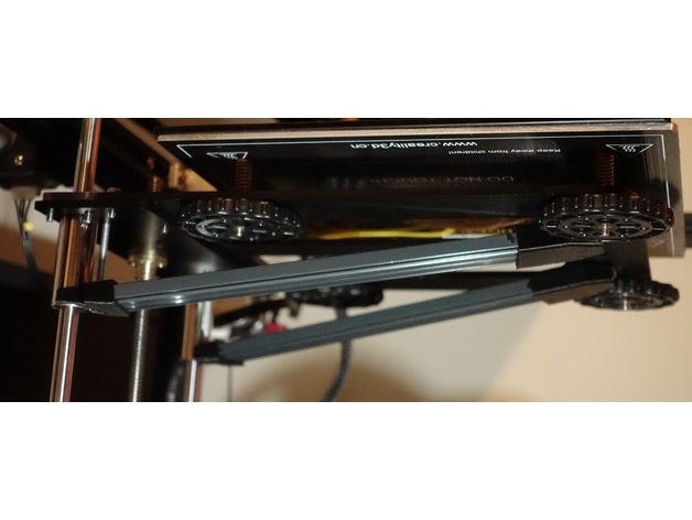 creality ender-5 bed support 3d printer parts ender 5 ender5 upgrades 3D print model - Mito3D