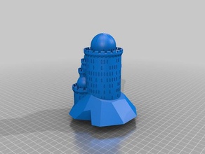a2 de los edificios estructuras personalizado 3d print model - Mito3D