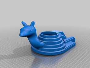 llama temple planter 3d print model - Mito3D