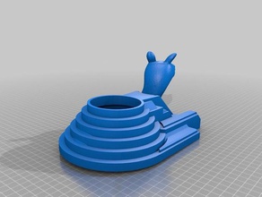 llama temple planter reversed 3d printing 3d print model - Mito3D