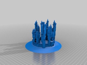 castle bordelon buildings structures customized 3d print model - Mito3D