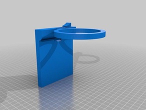 cup holder 3d print model - Mito3D