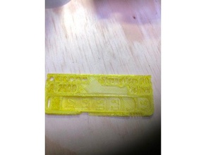 stronghero 3d petg amarelo a impressora os acessórios personalizado 3d print model - Mito3D