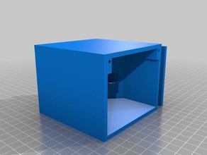 speaker sub box music 3d print model - Mito3D
