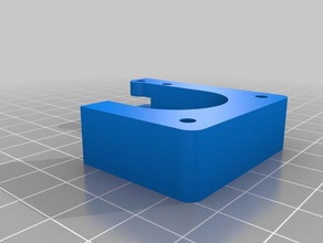 idbox eixo x moter suporte 3d a impressora partes 3d print model - Mito3D