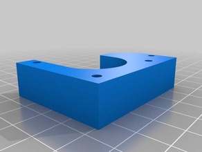 idbox eixo y moter suporte 3d impressoras 3d print model - Mito3D