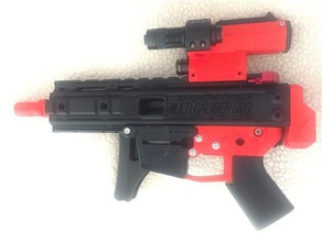 x-m configurazione guidata impostazioni di sicurezza ar-15 peso piuma pistola versione 20 prop puntelli 3d print model - Mito3D