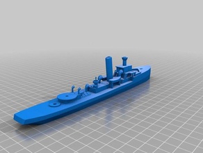 m-boat german minesweeper 1916 model vehicles ship naval miniature wargames wargame wargaming 3d print model - Mito3D