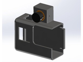 shendrones ichabod jr di montaggio videocamera servo compatibile soddisfare runcam micro aquila etc hobby ichabodjr junior cinewhoop 3d print model - Mito3D