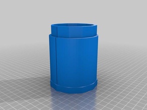 vuforia a4 cylindre cible maker de base pièces 3d print model - Mito3D