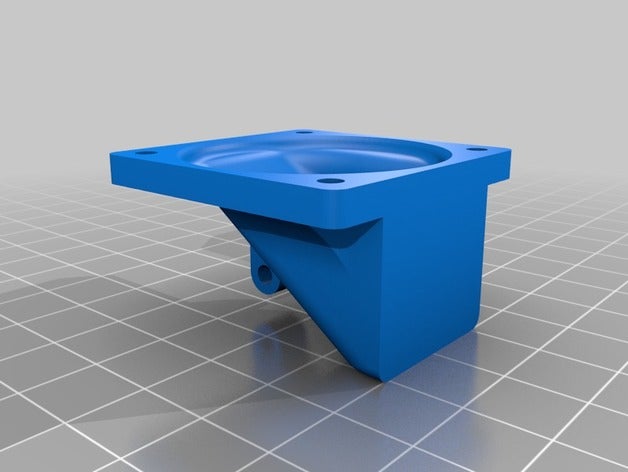 cooler mini kossel - ventola da 40mm 3D print model - Mito3D