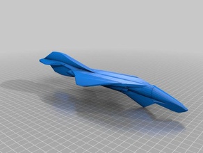 uçağı sivrisinek 3d baskı 3d print model - Mito3D