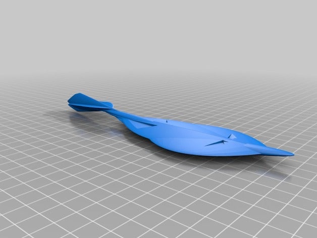 plane bomber dragonfly 3D print model - Mito3D