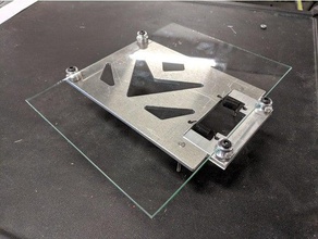 Glas-build plate mod dremel 3d20 Drucker Zubehör 3d print model - Mito3D