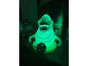 ghostbusters uv kızdırma karanlık lamba slimer'a 3d baskı arama ganna sana 3d print model - Mito3D