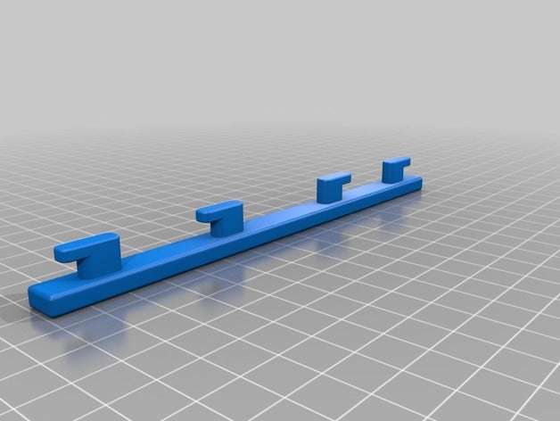 skadis connector organization ikea 3D print model - Mito3D