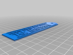 my 2 signs logos customized 3d print model - Mito3D