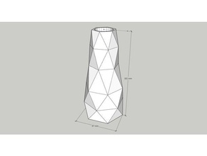 vase de moulage bricolage 3d print model - Mito3D