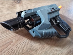 Laserpistole barrel nerf scout mkii 3d print model - Mito3D