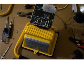 fluxlamp hackable soldering reflow oven electronics 3d print model - Mito3D