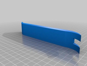 Auto trim toolcrowbar automotive Tür remover 3d print model - Mito3D