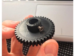 openrc f1 gear grub screw 3d printing screws herringbone gears lock openrcproject spur upgrade 3d print model - Mito3D