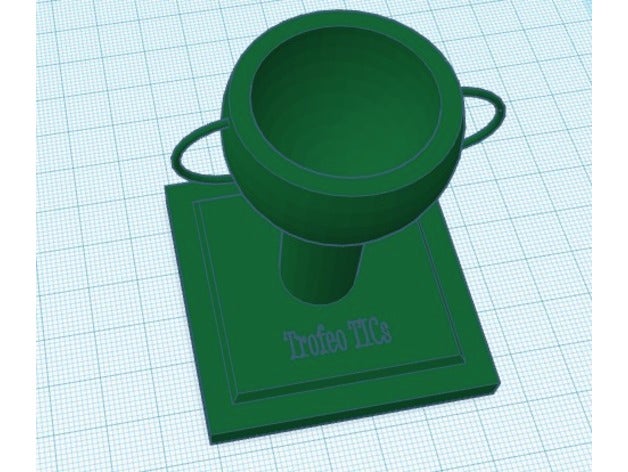 trofeo tikler diğer ödül temel ödülü basit kupa bardak 3D print model - Mito3D