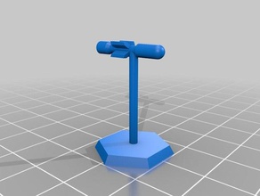 scifispace combat drone-Marker - Spielzeug Spiele Rakete trek 3d print model - Mito3D