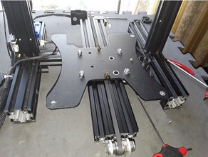 ender 3 wide axis rail conversion 3d printers creality 3d print model - Mito3D