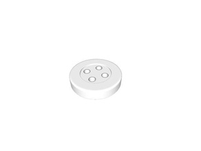 bottone della camicia il pulsante la 3d print model - Mito3D