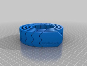 my customized belt print place mmu design 3d print model - Mito3D