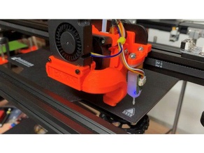ender 5 bullseye bltouch 3d de la impresora partes ender5 petsfang 3d print model - Mito3D