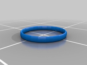 casuale ring 3d stampa 3d print model - Mito3D