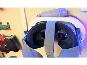 oculus aller casque étagère gadgets 3d print model - Mito3D
