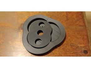 inverse wankel gadget mechanical toys math rotary 3d print model - Mito3D