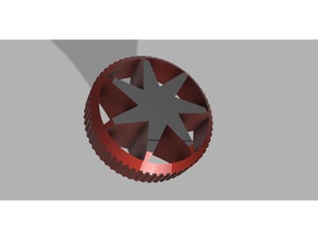 cr-10 extrusora de roda estrela temáticos 3d impressão 3d print model - Mito3D