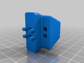 endschalterhalterung ck1 3d printer parts c-bot endschalter halterung z-achse z-endschalter 3d print model - Mito3D