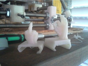 dito di ferro attrazioni piegato fdm stampa sport all'aperto 3d print model - Mito3D